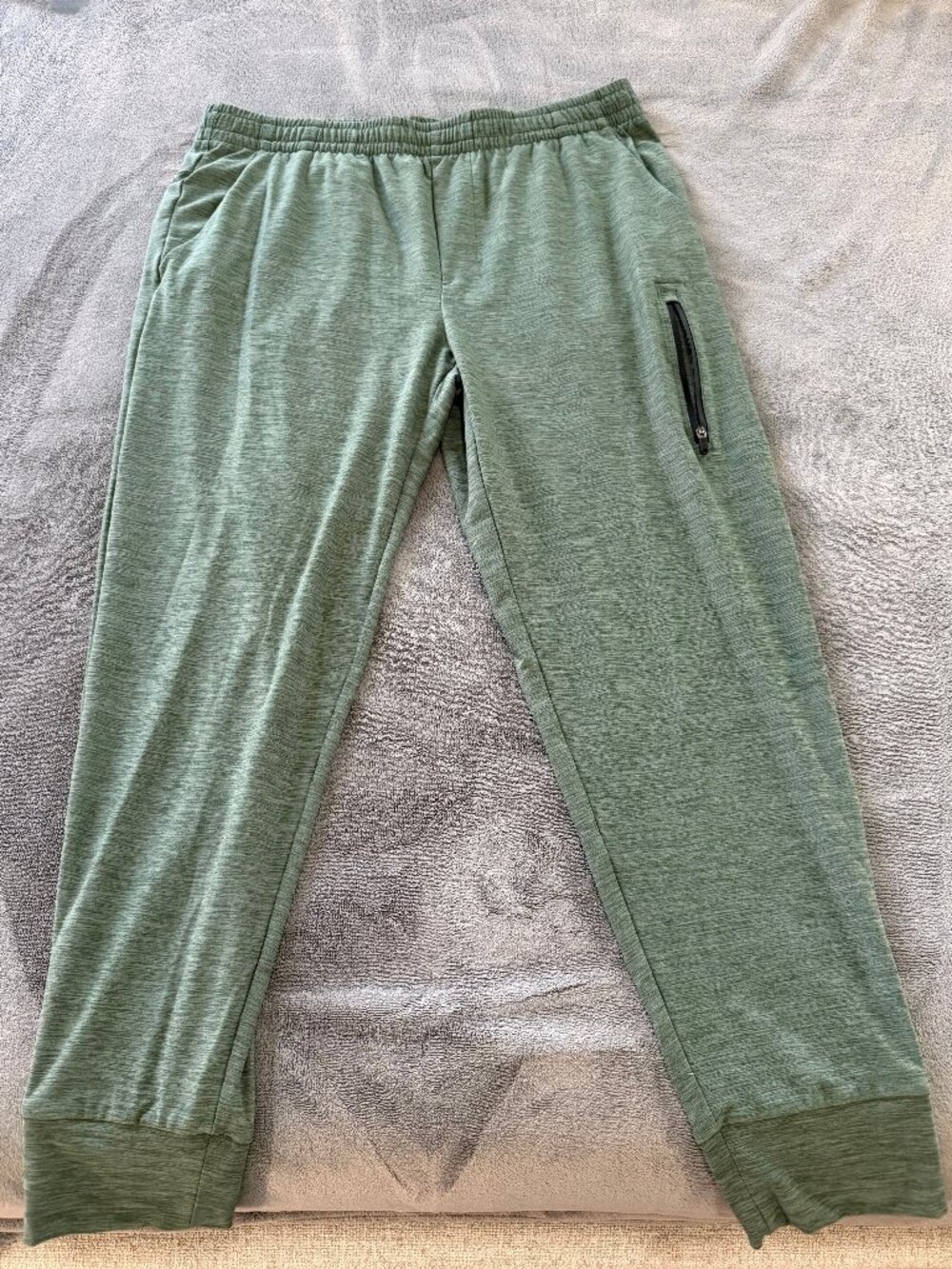 Men's Green Joggers FLX Size L